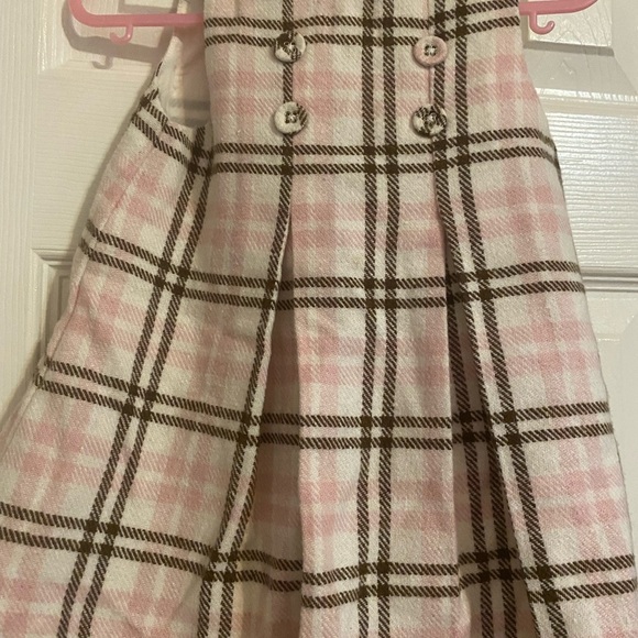 Janie and Jack Plaid Pleated Jumper - Picture 5 of 8